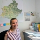 Clémence Humez dans son bureau à la DREAL © JCS