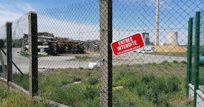 Vue de la centrale de Gardanne en 2021 © G.C.