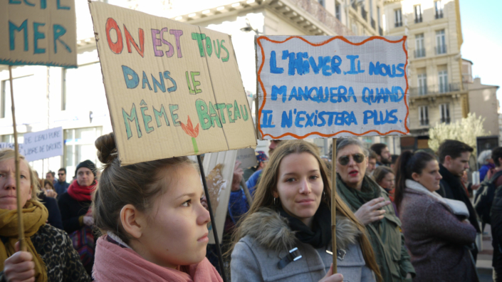Marche pour le climat - Marseille 8 décembre 2018 © G.C.